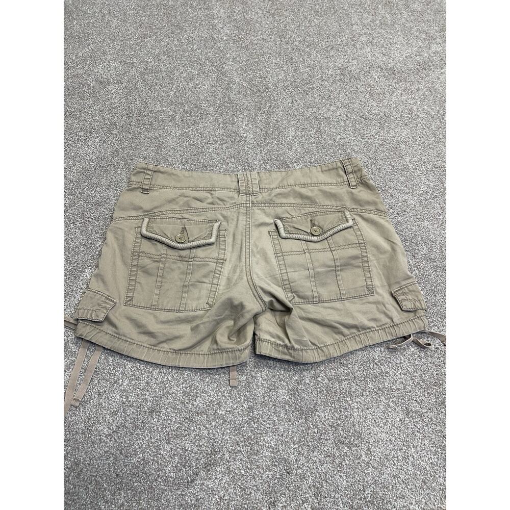 Y2K 00s Skater parachute Utility Cargo Low Rise Drawstring UNIONBAY Womens/jr 7 - Picture 5 of 13
